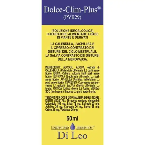 Di Leo-Dolce-Clim-Plus PVB 29 50 ml | Farma di Fiducia