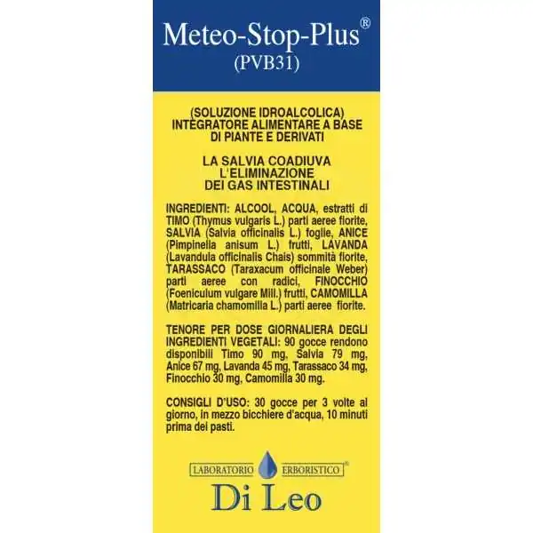 Di Leo Meteo-Stop-Plus PVB 31 50 ml | Farma di Fiducia