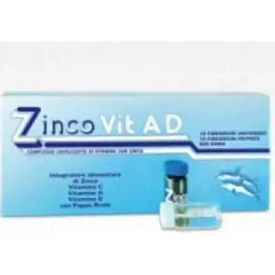 Zinco Vitamine AD integratore 10+10 flaconcini, QUALIFARMA