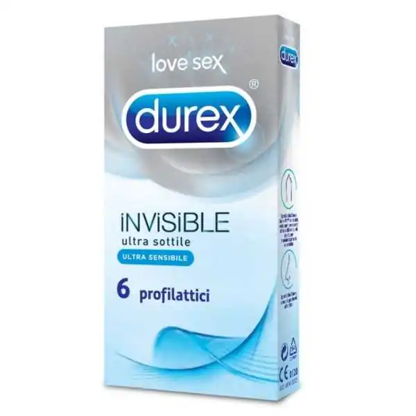 Durex Invisible 6 Profilattici | Farma di Fiducia