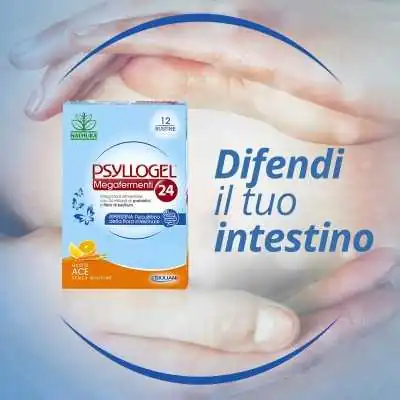 PSYLLOGEL Megafermenti24 12 Bustine | %shop-name%