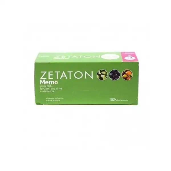 ZETATON GINKGO 10 FLACONCINI DA 10ML, ZETA FARMACEUTICI