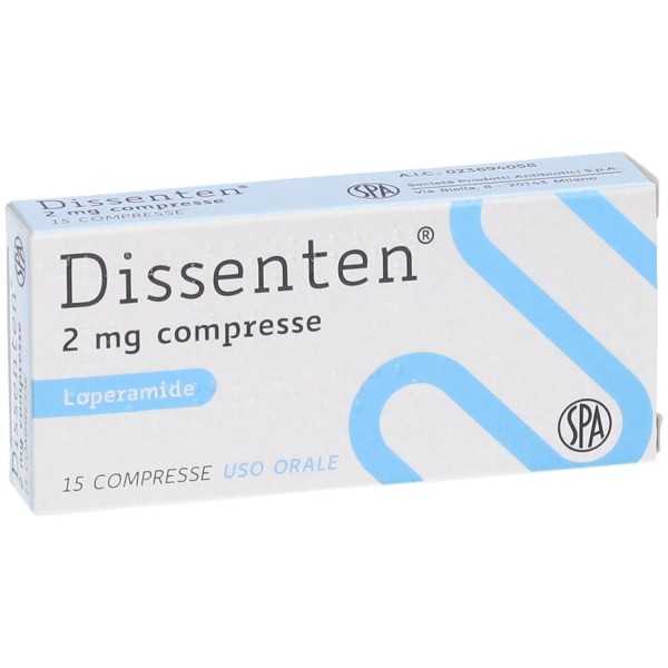 DISSENTEN ANTIDIARREA 15 Compresse | Farma di Fiducia