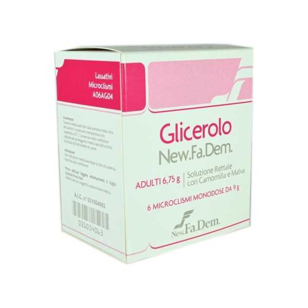 Glicerolo adulti 6 microclismi| Farma di Fiducia