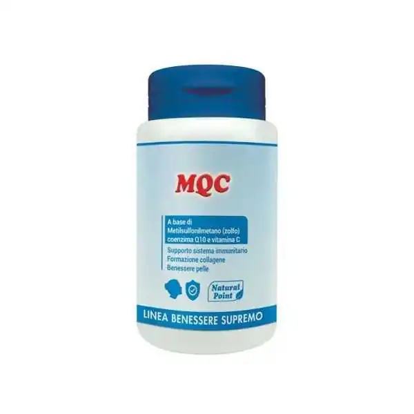 NATURAL POINT MQC (formulazione di MSM, Coenzima Q10 e Vitamina C) 50 Capsule, Natural Point