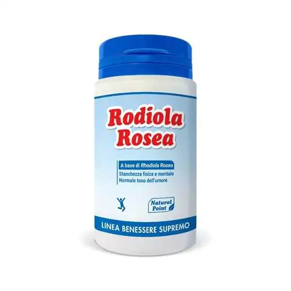 NATURAL POINT RHODIOLA ROSEA 50 CAPSULE Vegetali 500 mg Rodiola Estratto Secco, Natural Point