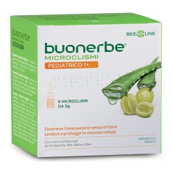 Buonerbe Microclismi Pediatrico 6 pz | Farma di Fiducia