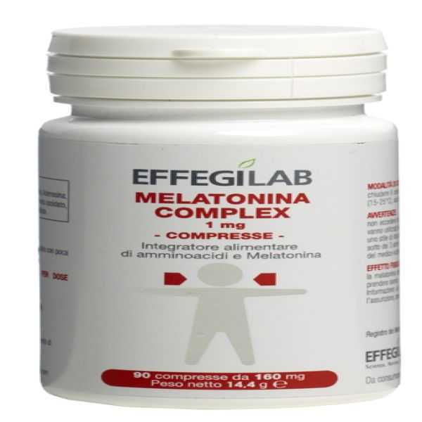 MELATONINA COMPLEX 1MG 90 Compresse