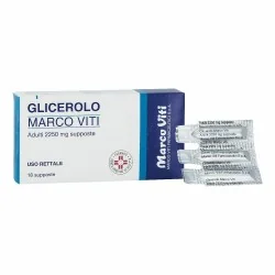 MARCO VITI - Glicerolo Adulti 2250mg - 18 Supposte