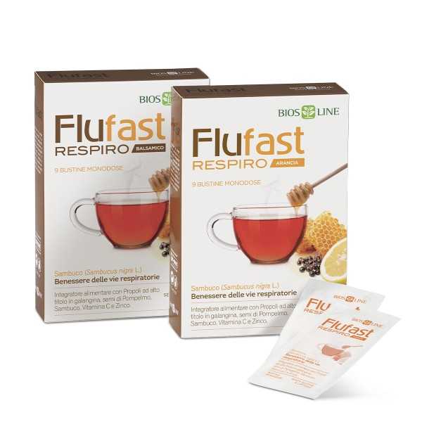 Flufast - RESPIRO Arancia - 9 bustine | %shop-name%
