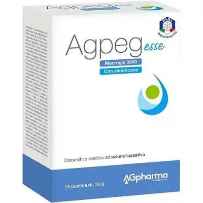 AGPEG MACROGOL 3350 15 Buste | Farma di Fiducia.