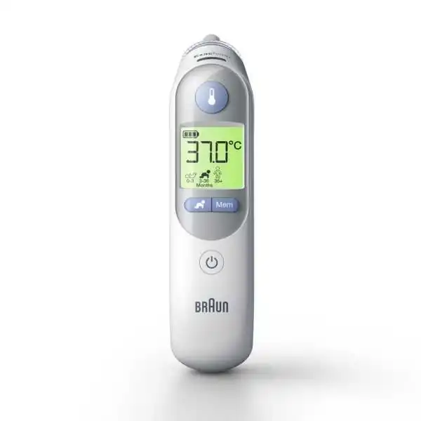 BRAUN THERMOSCAN-7 TERMOMETRO AURICOLARE DI MASSIMA PRECISIONE, BRAUN