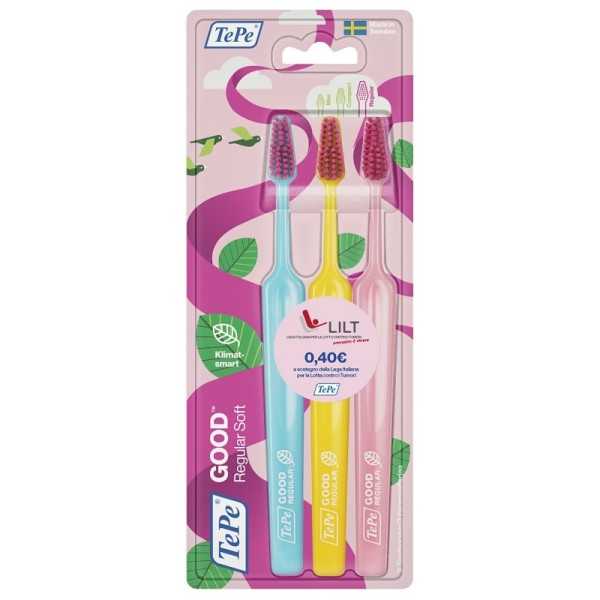 TEPE GOOD REGULAR 3PACK TOOTHB