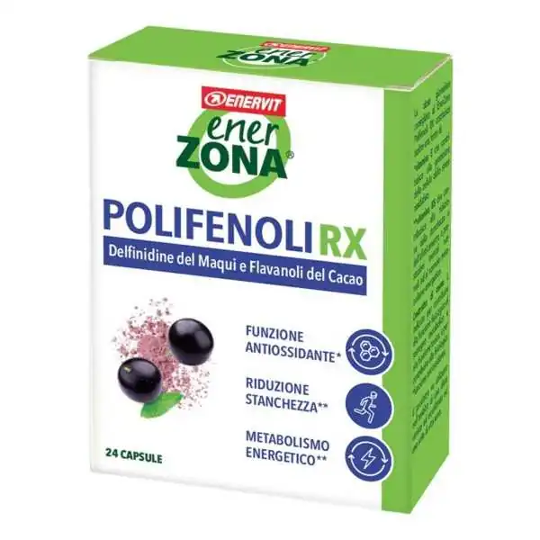 Enerzona Polifenoli RX 24 Capsule | Farma di Fiducia