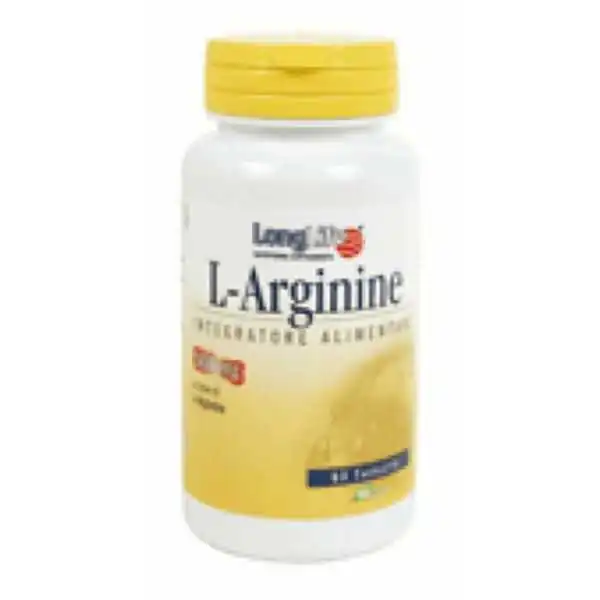 LONGLIFE L-ARGININE 60 TAV. 500MG - ARGININA, LONGLIFE