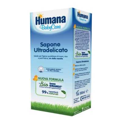 Humana Baby Care Sapone Liquido 300ml, Humana