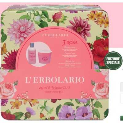 ERBOLARIO 3 ROSA SEGRETI DI BELLEZZA DUO