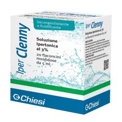 IPER CLENNY SOLUZIONE IPERTONICA 3% 5ML 20 FLACONCINI MONOUSO