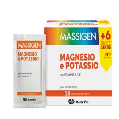 MASSIGEN MAGNESIO/POT 24+6BUST