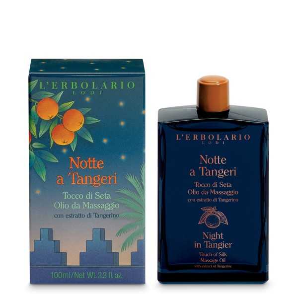 L'Erbolario NOTTE A TANGERI Tocco di Seta Olio da Massaggio 100 ml