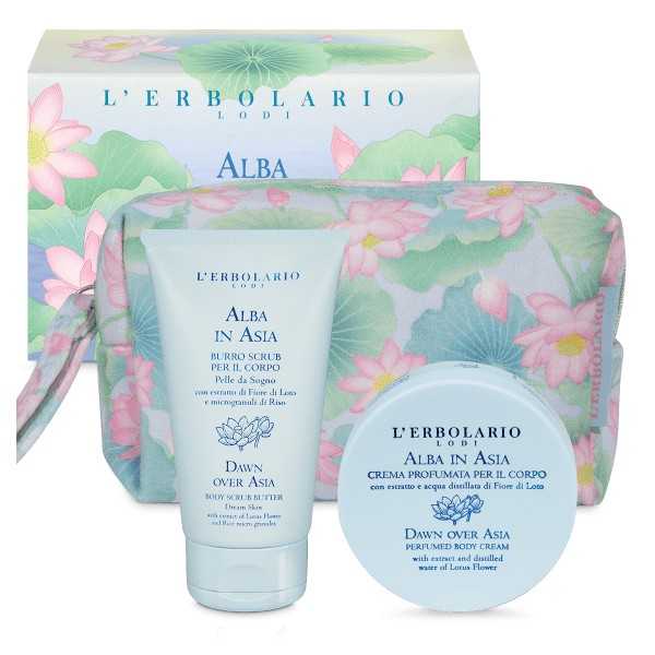L'Erbolario ALBA In ASIA Beauty Pochette Pelle da Sogno