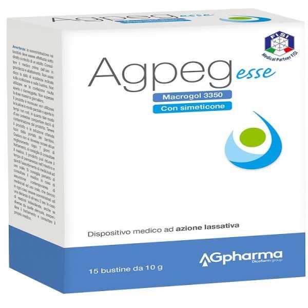 AGPEG ESSE 15 BUSTINE 10G MACROGOL +SIMETICONE
