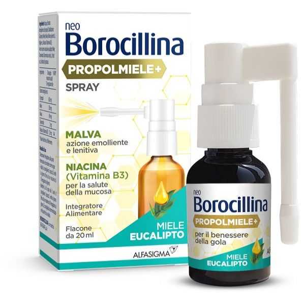 NEOBOROCILLINA PROPOLMIELE SPRAY
