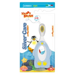 Silvercare - SPAZZOLINO HAPPY BRUSH 6-36 mesi