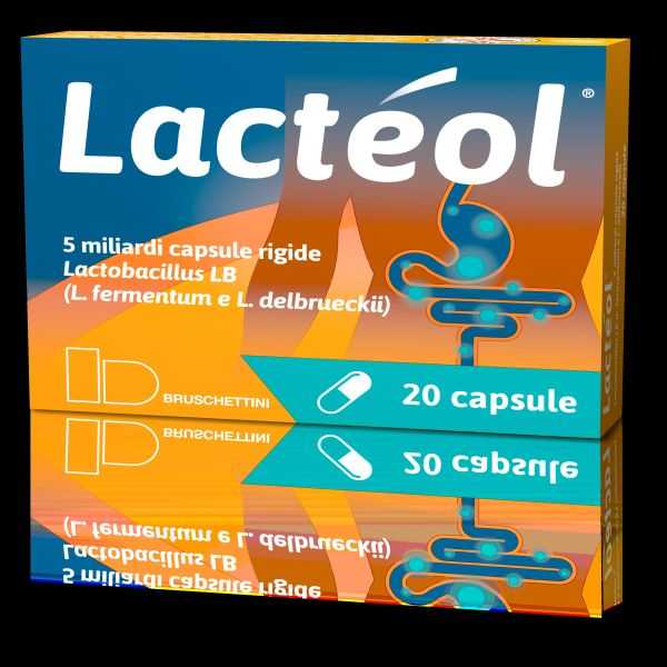 LACTEOL*20 CAPSULE 5 MILIARDI