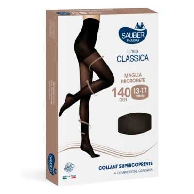 Sauber  COLLANT LINEA CLASSICA 140D SUPERCOPRENTE NERO TG.3