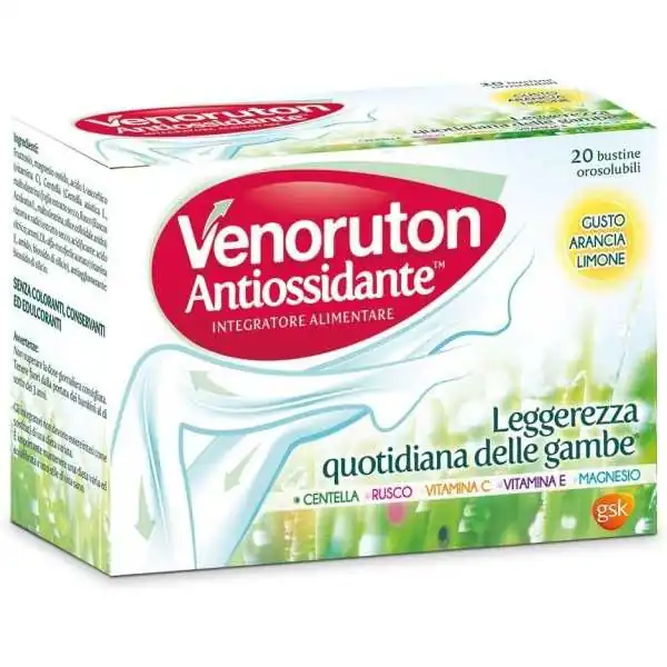 VENORUTON ANTIOSSIDANTE 20 BUSTINE OROSOLUBILI, Novartis Consumer Health