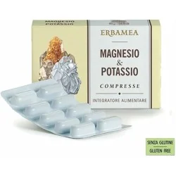 Erbamea - Magnesio & Potassio - 24 Cpr | Risparmia in Farmacia