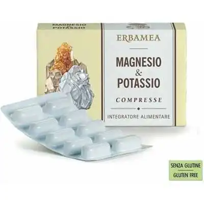Erbamea - Magnesio & Potassio - 24 Cpr | Risparmia in Farmacia