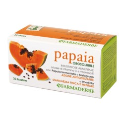 Farmaderbe Papaia Orosolubile 30 Bustine | Farma di Fiducia