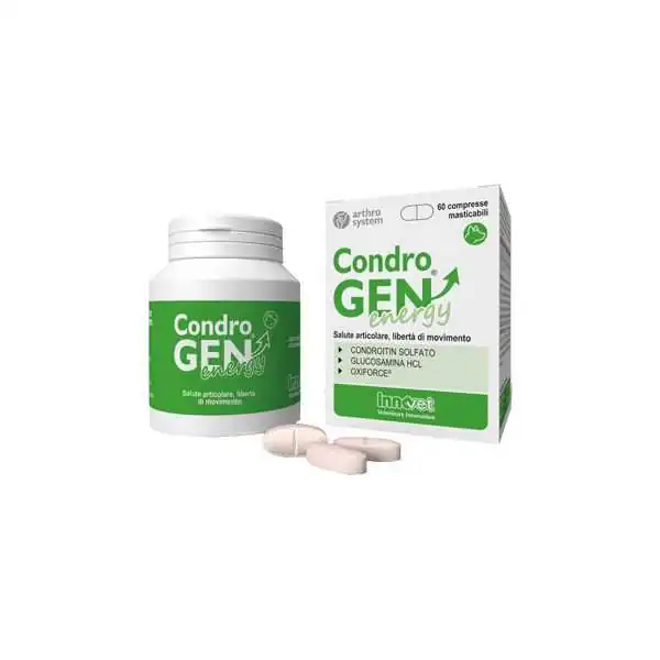 CONDROGEN ENERGY 60 COMPRESSE APPETIBILI, Innovet Italia Srl