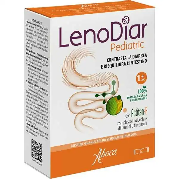 Aboca LenoDiar Pediatric 12 Bustine | Farma di Fiducia