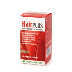 FARMADERBE HAIR PLUS 60 COMPRESSE Anticaduta