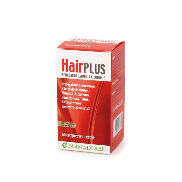 FARMADERBE HAIR PLUS 60 COMPRESSE Anticaduta