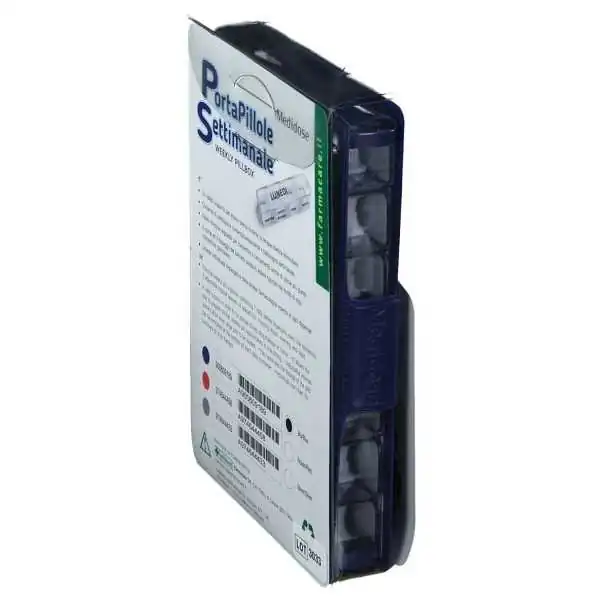 PORTAPILLOLE SETTIMANALE MEDIDOS, FARMACARE