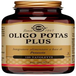 SOLGAR OLIGO POTASSIO PLUS 100 TAVOLETTE