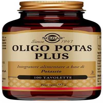 SOLGAR OLIGO POTASSIO PLUS 100 TAVOLETTE