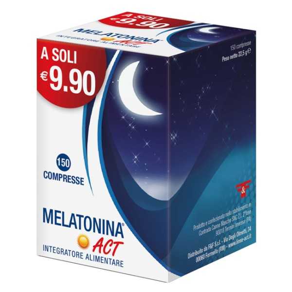 Melatonina ACT 150 cpr | Farma di Fiducia