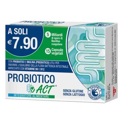 Probiotico ACT 15 CPS | Farma di Fiducia