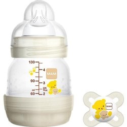 Mam Biberon First Bottle 130 ml + Start Nanò Succhietto 0m | Farma di Fiducia