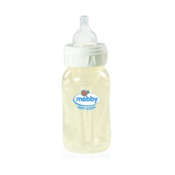 Biberon Anti-Colica Mebby Step 1+2 Silicone 180 Ml | Farma di Fiducia