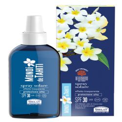 Helan MONOI Spray Solare Helan Trasparente Protezione 30