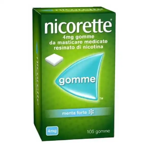 Nicorette 105 Gomme da 4mg | Farma di Fiducia
