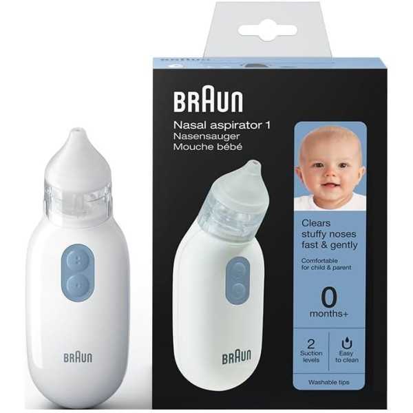 Braun - Aspiratore Nasale Elettrico -