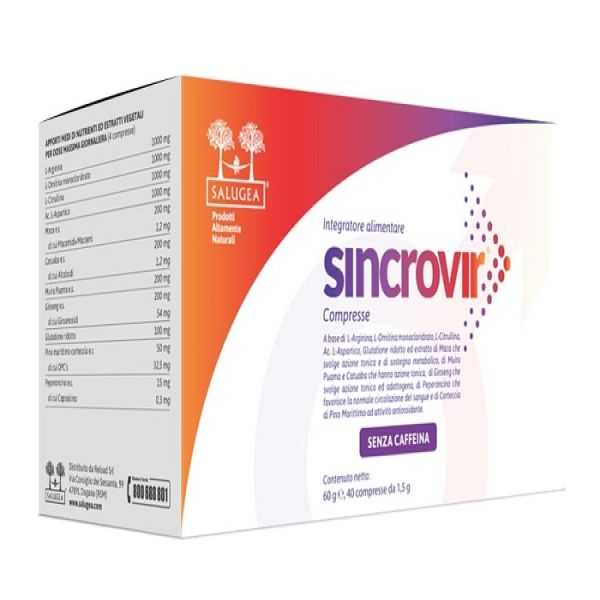 SALUGEA SINCROVIR 40 COMPRESSE