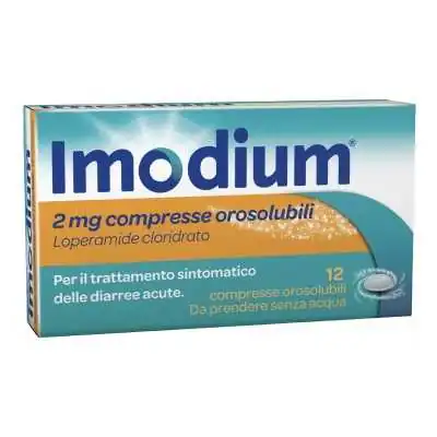 IMODIUM COMPRESSE 12 OROSOLUBILI, Johnson&amp;amp;Johnson